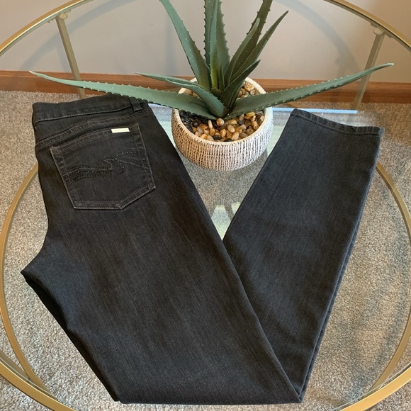 White House Black Market Slim Leg Jeans Size 6R - Picture 16 of 16